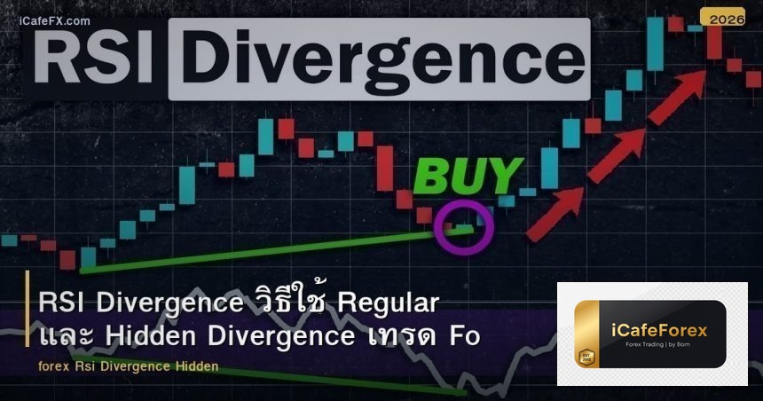 RSI Divergence วิธีใช้ Regular และ Hidden Divergence เทรด Forex