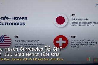 Safe Haven Currencies วิธี CHF JPY USD Gold React เมื่อ Crisis Forex