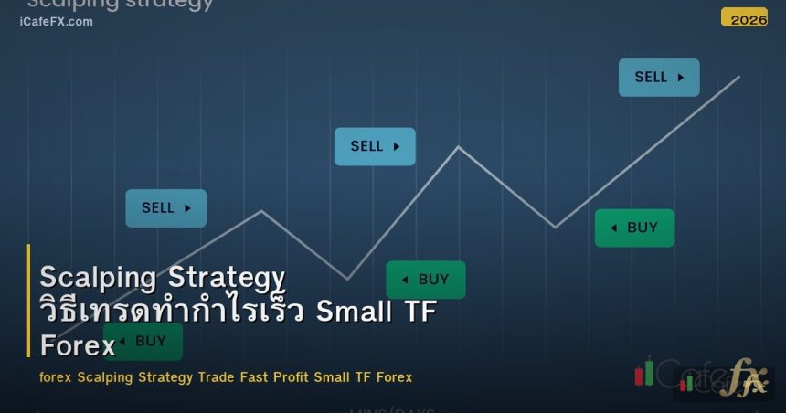 Scalping Strategy วิธีเทรดทำกำไรเร็ว Small TF Forex