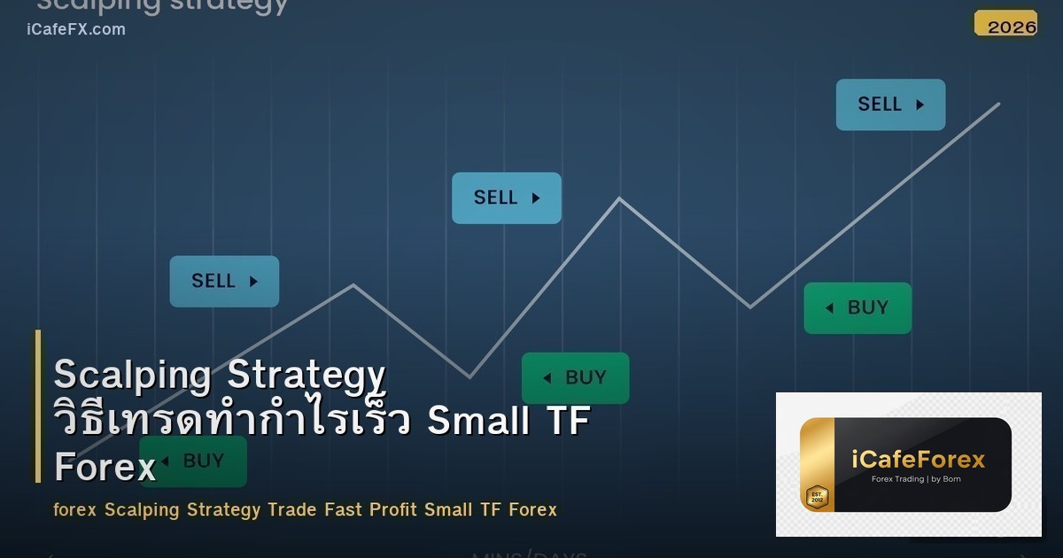 Scalping Strategy วิธีเทรดทำกำไรเร็ว Small TF Forex