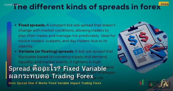 Spread คืออะไร? Fixed Variable ผลกระทบต่อ Trading Forex