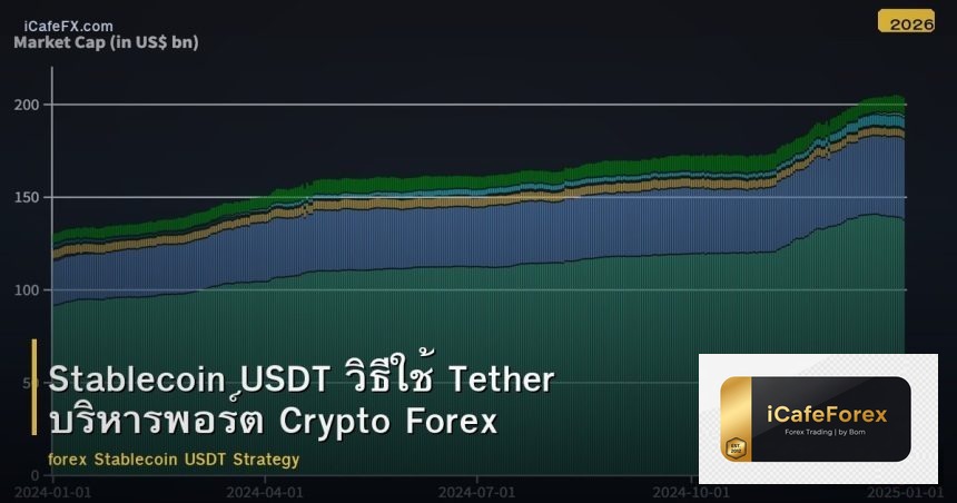 Stablecoin USDT วิธีใช้ Tether บริหารพอร์ต Crypto Forex