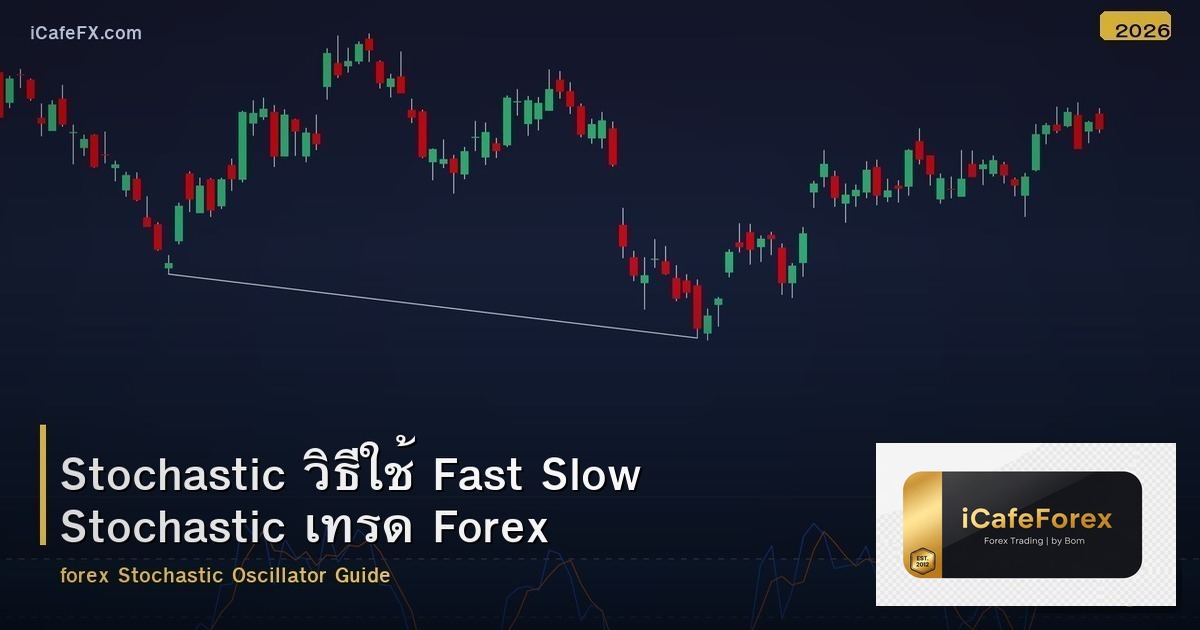 Stochastic วิธีใช้ Fast Slow Stochastic เทรด Forex