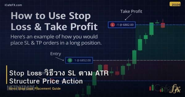 Stop Loss วิธีวาง SL ตาม ATR Structure Price Action