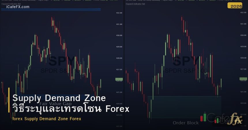 Supply Demand Zone วิธีหาและเทรด Forex