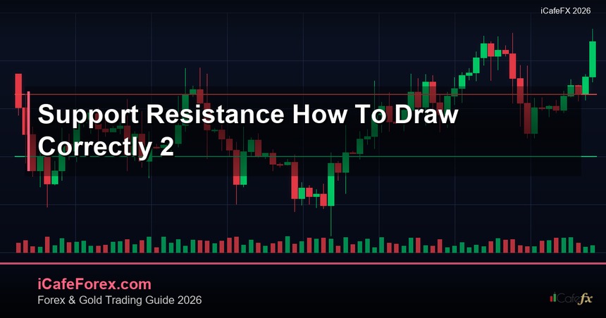 Support Resistance วิธีลาก S/R อย่างถูกต้อง Forex