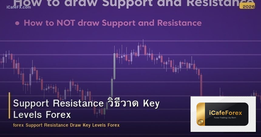 Support Resistance วิธีวาด Key Levels Forex