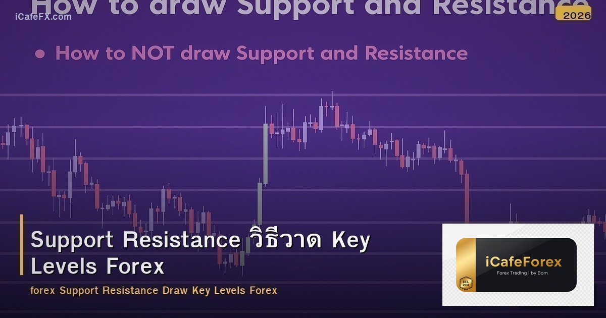 Support Resistance วิธีวาด Key Levels Forex