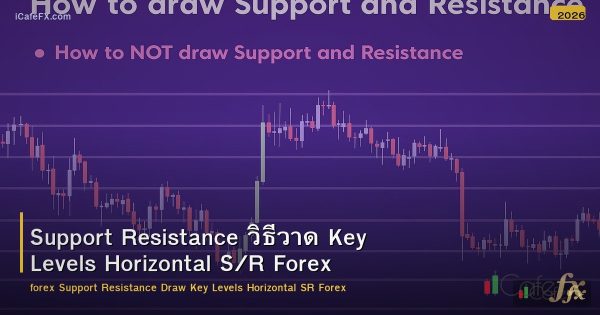 Support Resistance วิธีวาด Key Levels Horizontal S/R Forex