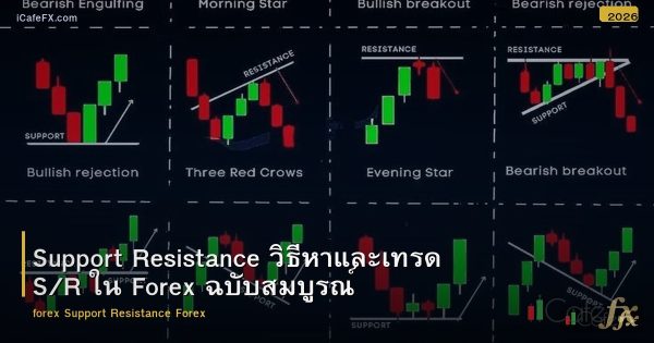 Support Resistance วิธีหาและเทรด S/R ใน Forex ฉบับสมบูรณ์