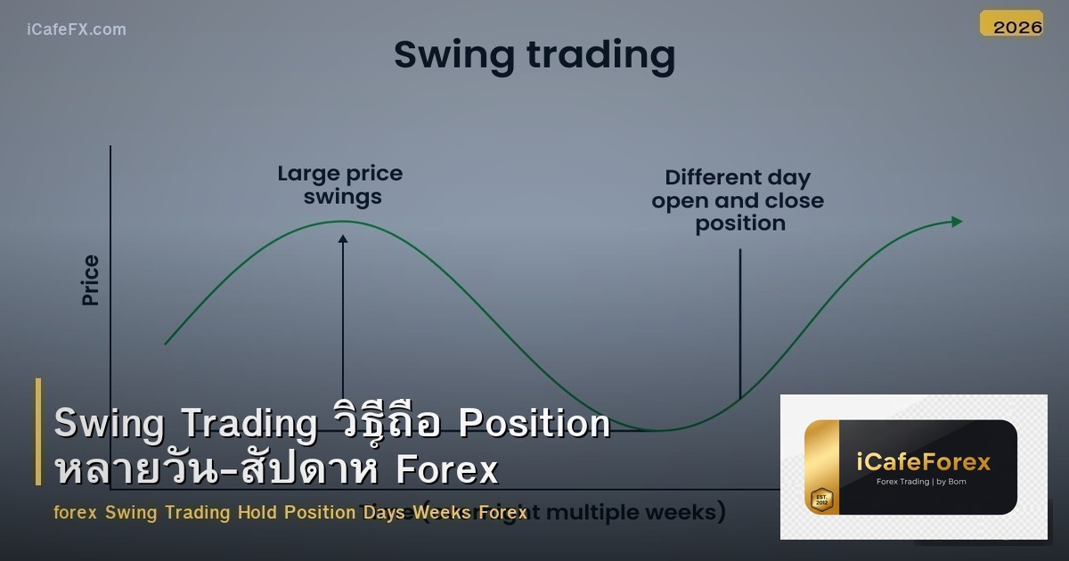 Swing Trading วิธีถือ Position หลายวัน-สัปดาห์ Forex