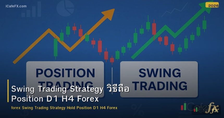 Swing Trading Strategy วิธีถือ Position D1 H4 Forex