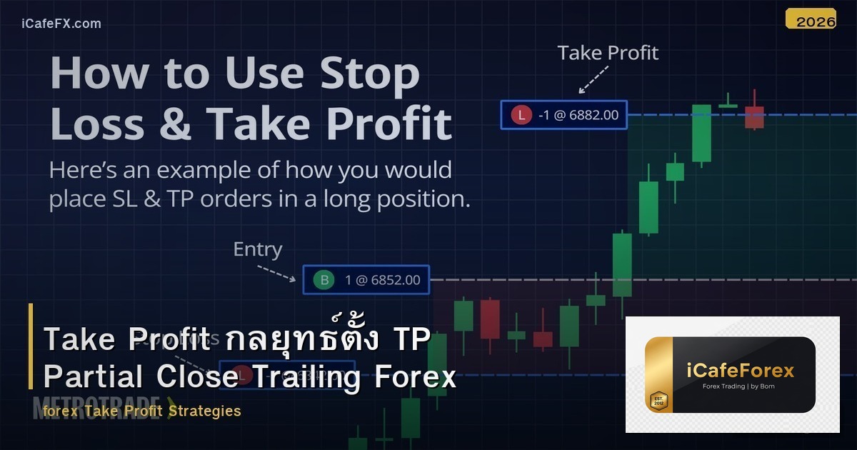 Take Profit กลยุทธ์ตั้ง TP Partial Close Trailing Forex