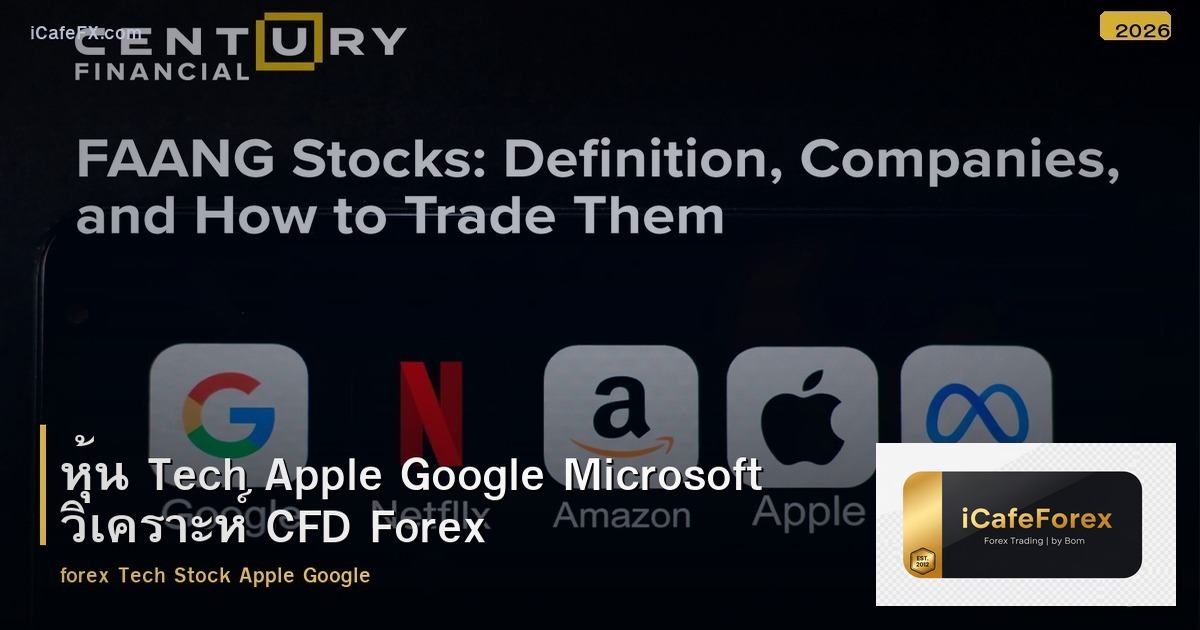 หุ้น Tech Apple Google Microsoft วิเคราะห์ CFD Forex