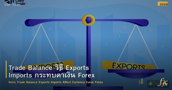 Trade Balance วิธี Exports Imports กระทบค่าเงิน Forex