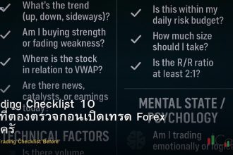 Trading Checklist 10 ข้อที่ต้องตรวจก่อนเปิดเทรด Forex ทุกครั้ง