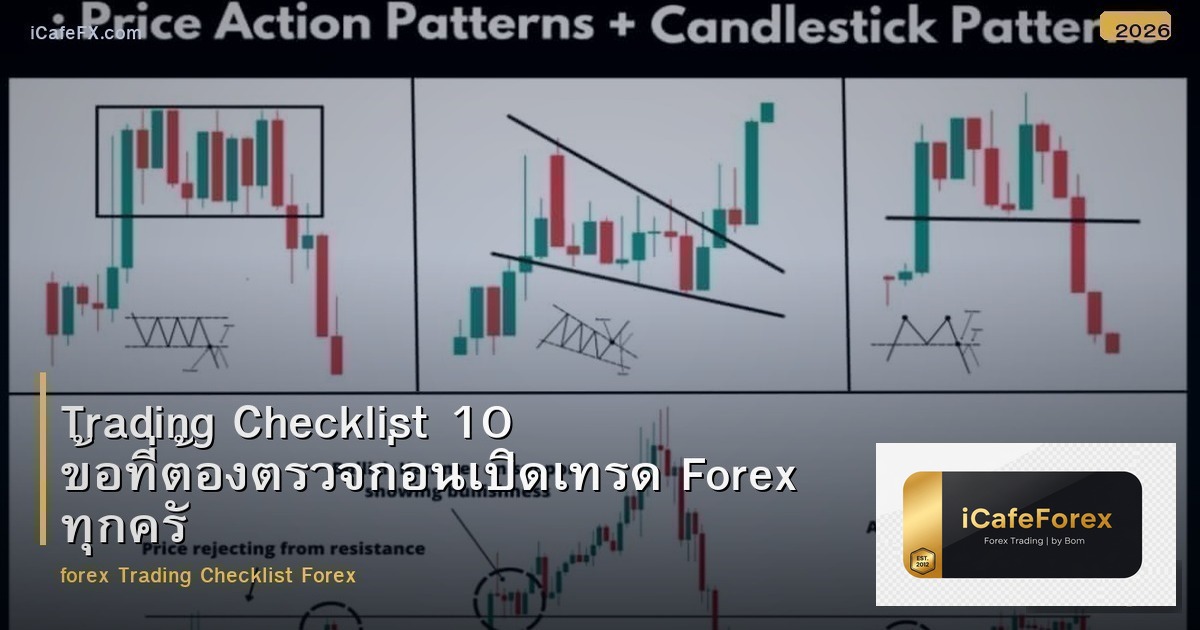 Trading Checklist 10 ข้อที่ต้องตรวจก่อนเปิดเทรด Forex ทุกครั้ง