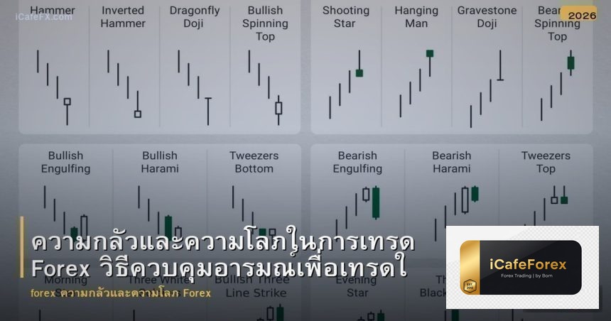ความกลัวและความโลภในการเทรด Forex วิธีควบคุมอารมณ์เพื่อเทรดให้ดีขึ้น