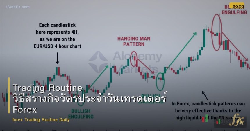 Trading Routine วิธีสร้างกิจวัตรประจำวันเทรดเดอร์ Forex