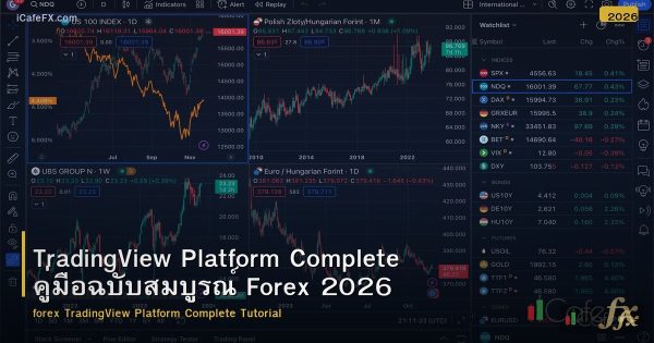 TradingView Platform Complete คู่มือฉบับสมบูรณ์ Forex 2026