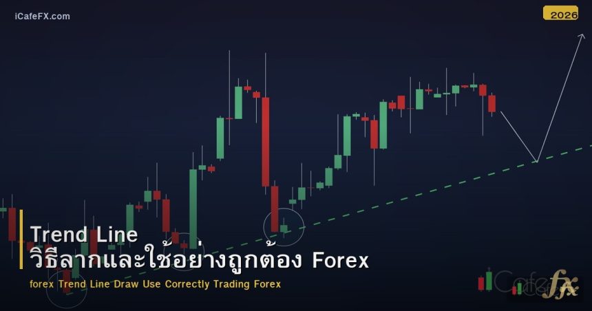 Trend Line วิธีลากและใช้อย่างถูกต้อง Forex