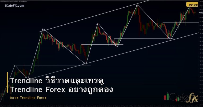 Trendline วิธีวาดและเทรด Trendline Forex อย่างถูกต้อง