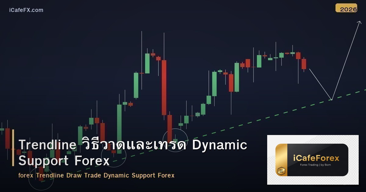 Trendline วิธีวาดและเทรด Dynamic Support Forex