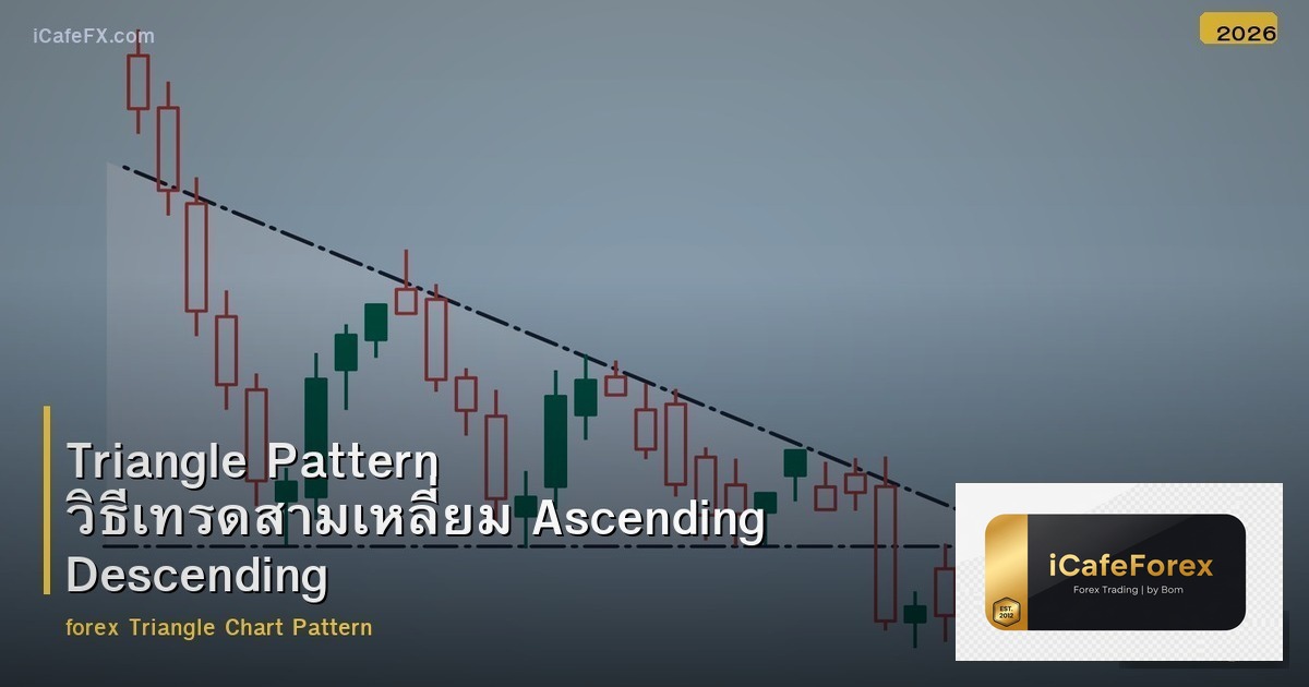 Triangle Pattern วิธีเทรดสามเหลี่ยม Ascending Descending