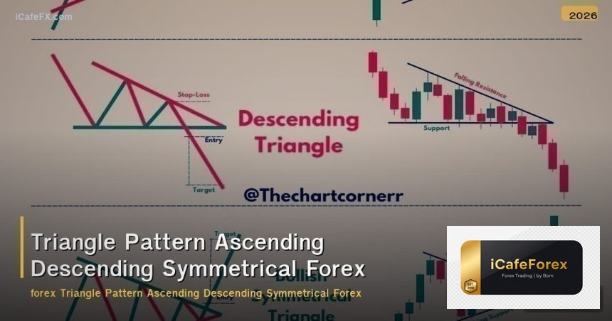 Triangle Pattern Ascending Descending Symmetrical Forex