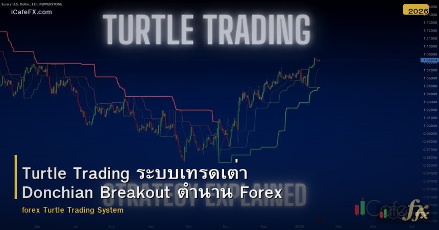 Turtle Trading ระบบเทรดเต่า Donchian Breakout ตำนาน Forex
