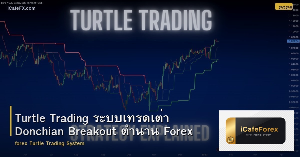 Turtle Trading ระบบเทรดเต่า Donchian Breakout ตำนาน Forex