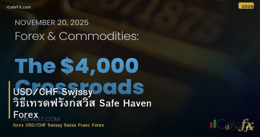 USD/CHF Swissy วิธีเทรดฟรังก์สวิส Safe Haven Forex
