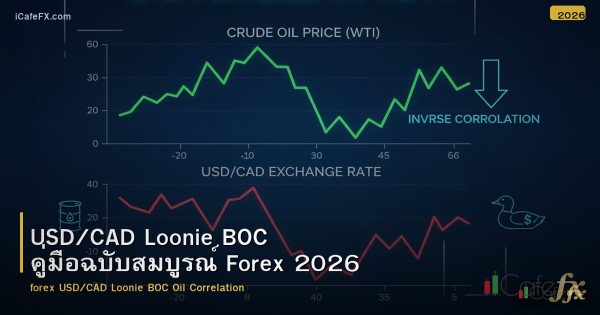 USD/CAD Loonie BOC คู่มือฉบับสมบูรณ์ Forex 2026
