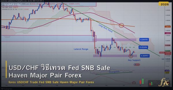 USD/CHF วิธีเทรด Fed SNB Safe Haven Major Pair Forex