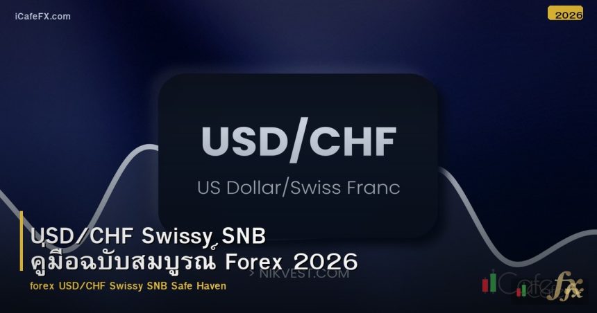 USD/CHF Swissy SNB คู่มือฉบับสมบูรณ์ Forex 2026