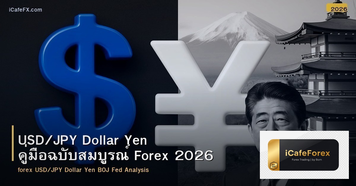 USD/JPY Dollar Yen คู่มือฉบับสมบูรณ์ Forex 2026