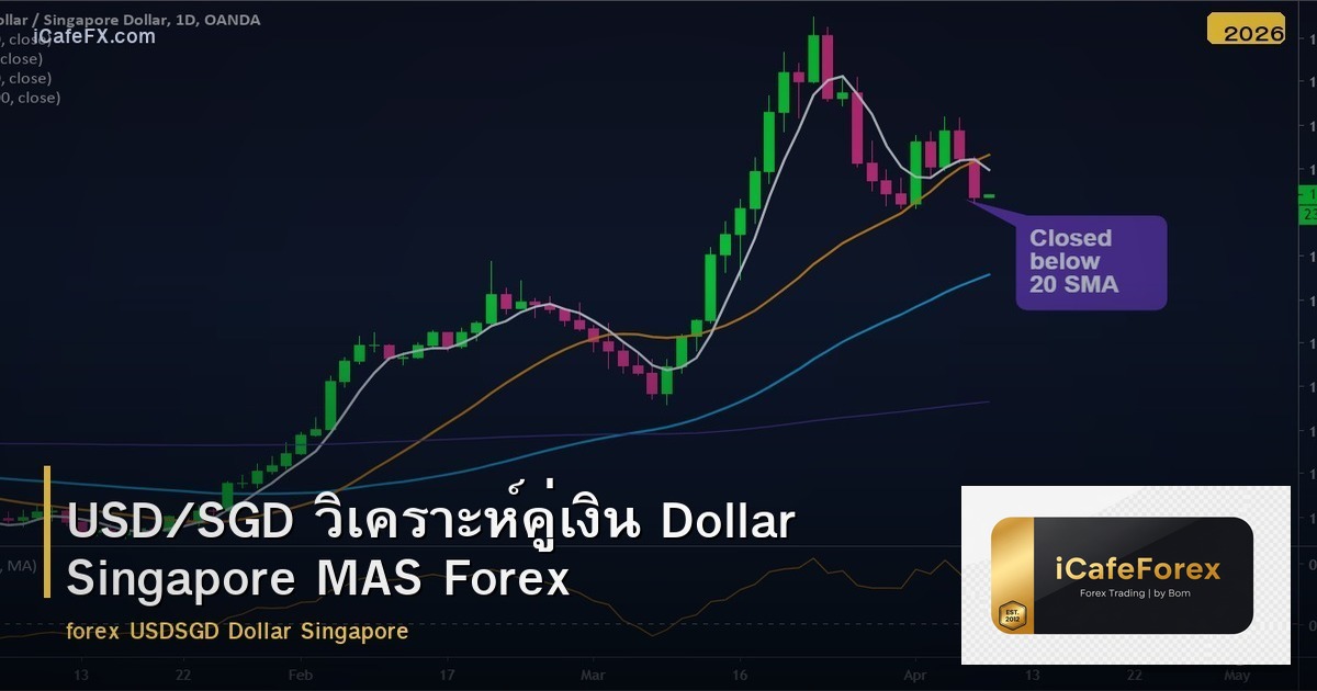 USD/SGD วิเคราะห์คู่เงิน Dollar Singapore MAS Forex
