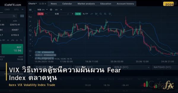 VIX วิธีเทรดดัชนีความผันผวน Fear Index ตลาดหุ้น