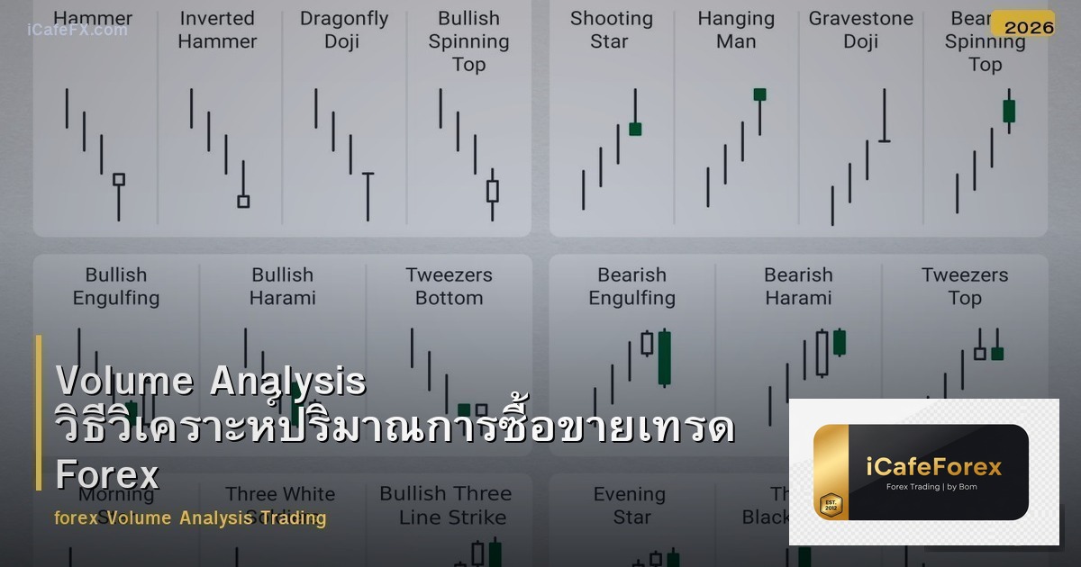 Volume Analysis วิธีวิเคราะห์ปริมาณการซื้อขายเทรด Forex