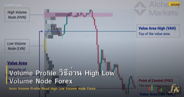 Volume Profile วิธีอ่าน High Low Volume Node Forex
