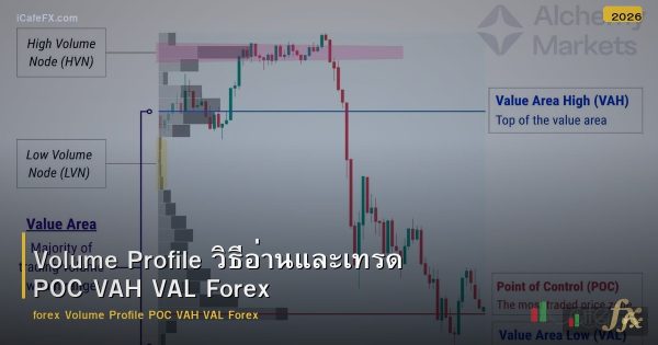 Volume Profile วิธีอ่านและเทรด POC VAH VAL Forex