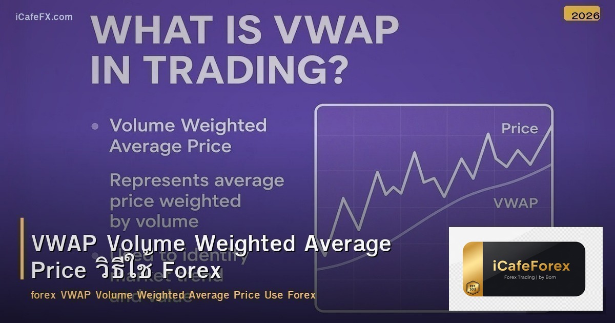 VWAP Volume Weighted Average Price วิธีใช้ Forex