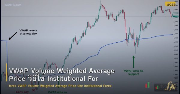 VWAP Volume Weighted Average Price วิธีใช้ Institutional Forex