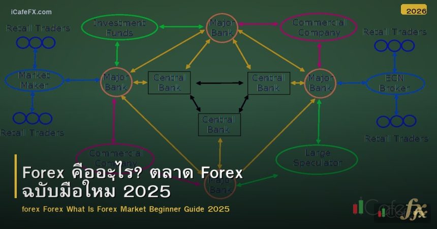 Forex คืออะไร? ตลาด Forex ฉบับมือใหม่ 2025