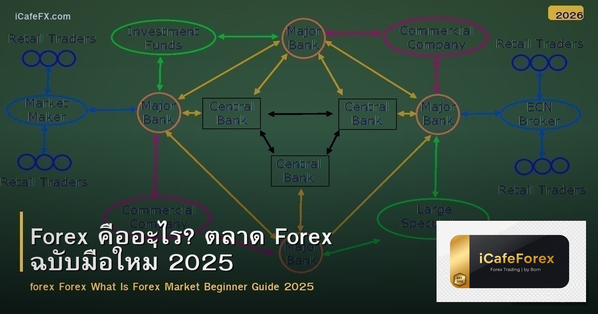 Forex คืออะไร? ตลาด Forex ฉบับมือใหม่ 2025