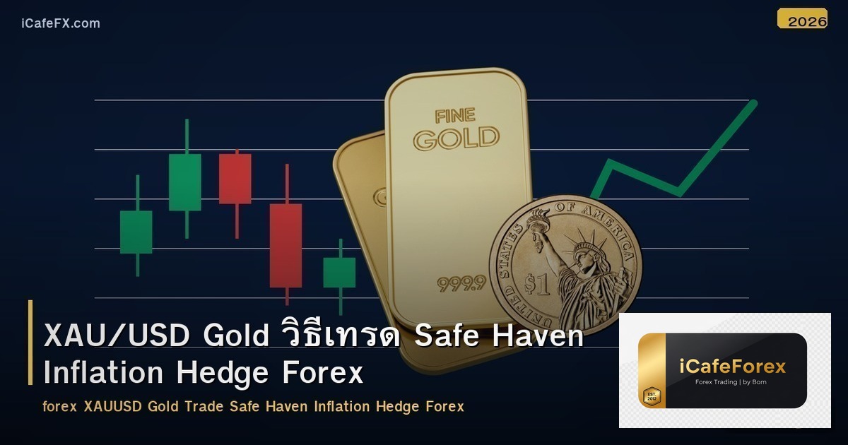 XAU/USD Gold วิธีเทรด Safe Haven Inflation Hedge Forex