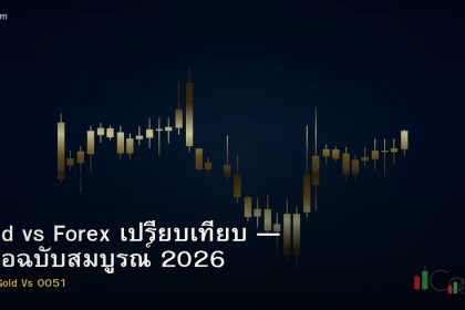 Gold vs Forex เปรียบเทียบ — คู่มือฉบับสมบูรณ์ 2026