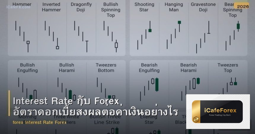 Interest Rate กับ Forex อัตราดอกเบี้ยส่งผลต่อค่าเงินอย่างไร