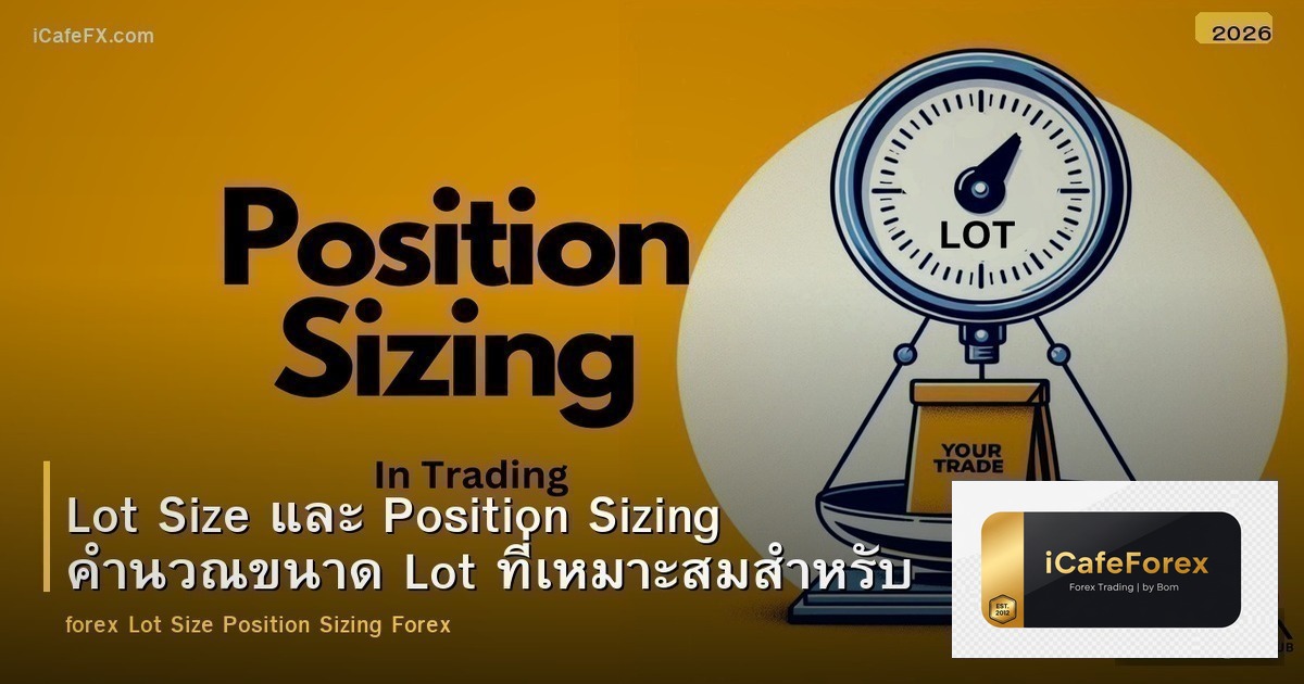 Lot Size และ Position Sizing คำนวณขนาด Lot ที่เหมาะสมสำหรับ Forex