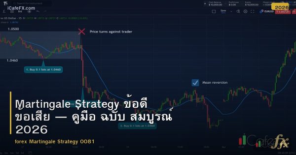 Martingale Strategy ข้อดี ข้อเสีย — คู่มือ ฉบับ สมบูรณ์ 2026